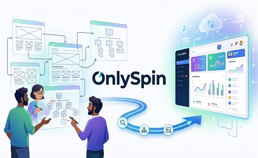 OnlySpin Arayüz Tasarımı ve Navigasyon Yapısı Analizi