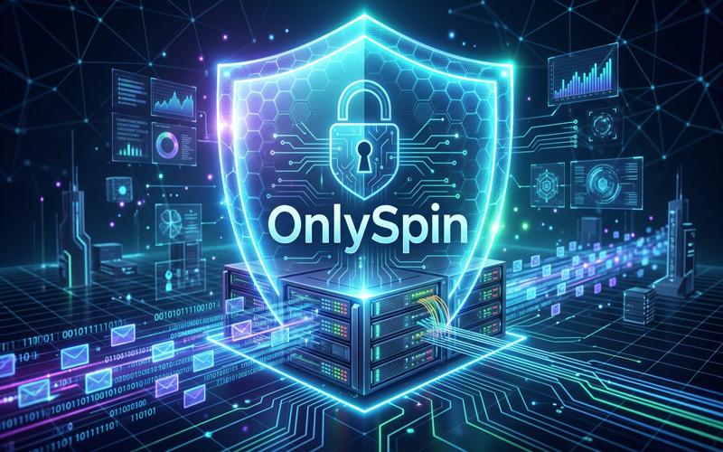 OnlySpin Güvenli Bağlantı ve Erişim Görseli